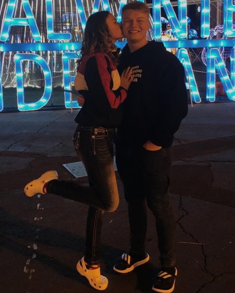 Ariana Lee Bonfiglio With boyfriend