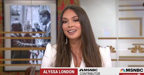 Alyssa london in MSNBC