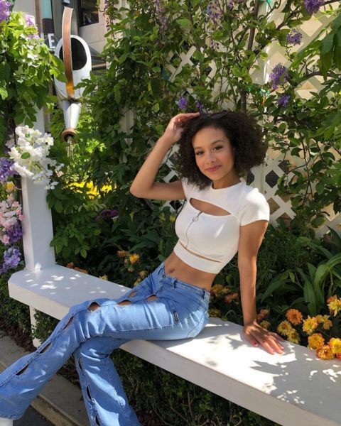 Kayden Muller Janssen In White top and Blue Jeans scaled